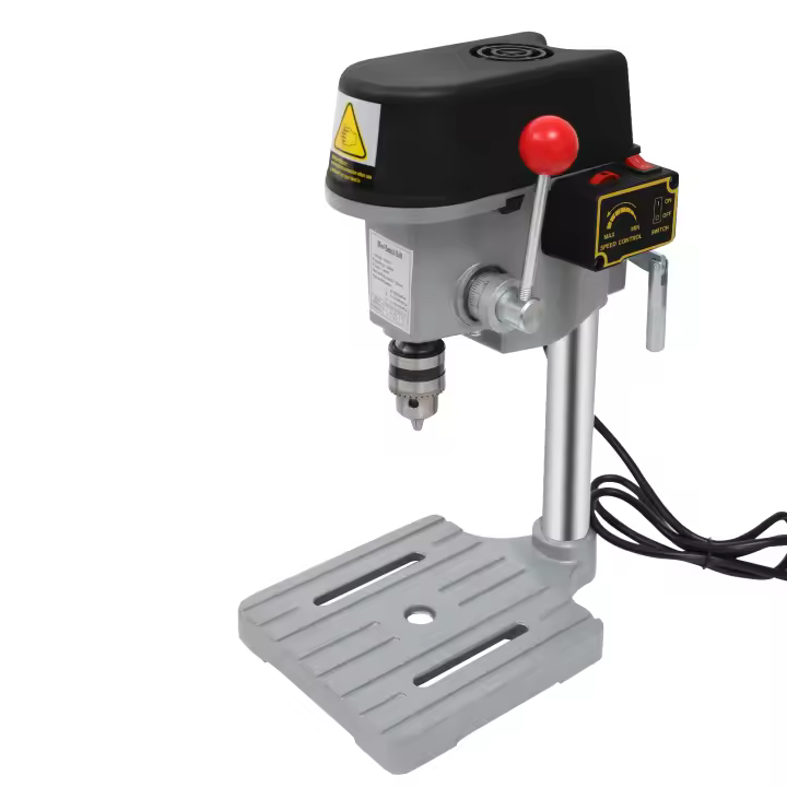 Taladro Eléctrico de Escritorio 340W Control de Velocidad Variable Ideal para Perforar Madera y Placa de Plástico Herramienta Eléctrica para el Hogar - 1