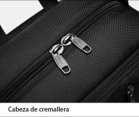 Mochila de gran capacidad para hombre, bolsa de ocio y negocios, con compartimento para zapatos y múltiples métodos de transporte - details 16