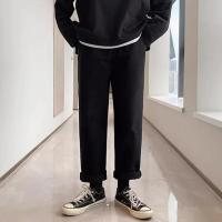 Jeans Casuales para Hombres Comodidad Clásica de Cintura Elástica Pantalones de Denim Suaves y Bolsos - details 9