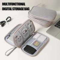 Nuevo Bolsa organizadora de viaje, bolsa organizadora, funda de transporte, bolsas de almacenamiento portátiles impermeables de doble capa para Cable - details 0
