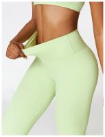 Pantalones de Yoga de cintura alta para mujer, pantalones para correr y Fitness, ropa externa, adelgazamiento, levantamiento de cadera, pantalones deportivos ajustados para ejercicio - details 35