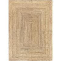 Alfombra de Yute 100% Natural Tejida a Mano, Color Natural para Sala de Estar, Comedor, Dormitorio, Pasillos (160x230cm) - details 5