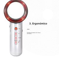 Dispositivo de Adelgazamiento 3-en-1 Portátil Instrumento de Masaje Ultrasónico LED para Cuidado de la Piel Facial - details 8