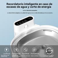 Dispensador de Agua Inteligente para Mascotas Fuente de Agua Automática para Gatos con Sensor de Movimiento Bomba Silenciosa, Diseño Inalámbrico - details 11
