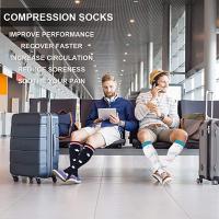 Calcetines de compresión para hombre y mujer, medias de presión para deportes al aire libre, venas varicosas, 6 pares por lote - details 30