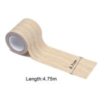 Cinta adhesiva de reparación de grano de madera realista, pegatina de línea de rodapié para renovación de muebles de piso, decoración del hogar, 5M por rollo - details 3