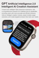 Reloj inteligente HK9 Pro Plus Serie 9, 2GB de ROM, Pantalla AMOLED 2,02, reloj inteligente con Dial IA, música Local, AOD, OLED, para Android e IOS - details 8