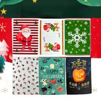 Toalla de baño absorbente de microfibra, árbol de Navidad, Papá Noel, lavado de manos, regalos de Navidad, 32x45cm - details 6