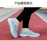 Velcro grande con pies anchos, espalda gruesa, zapatos deportivos de otoño para hombres y mujeres, zapatos para caminar con suela blanda para personas de mediana edad y ancianos - details 34