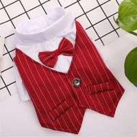 Traje Elegante para Mascotas Traje de Tuxedo con Lazo para Perros y Gatos - details 10