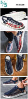 Sandalias deportivas informales para hombre, zapatos planos de goma, ligeros, antideslizantes, duraderos, con correas, color negro - details 1