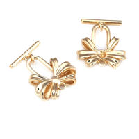 Pulsera de Tirantes Geométricos de Latón Dorado 18K Clasps para Hacer Joyería DIY - details 66