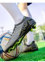 Putian-zapatos de fútbol juvenil con Copa Europea, zapatillas de fútbol de caña baja, sin costuras, con tejido volador, característica de entrenamiento con uñas rotas, 2025 - details 17