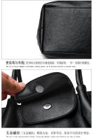 Bolso cruzado informal y versátil para mujer, bolso de mano plisado de un solo hombro, grande - details 24