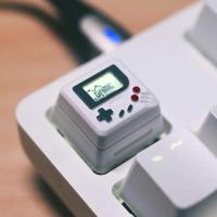 K-04 3 en 1 de repuesto para teclado nical, teclas para consola de juegos, bonito traje transparente con tapa para llave - details 0