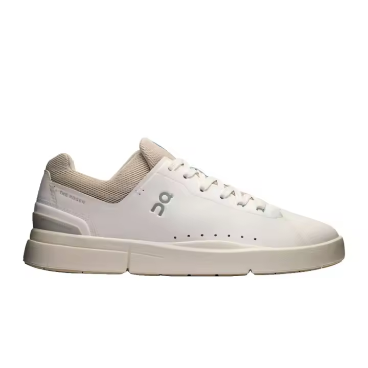 Zapatillas Beige On Running The Roger Advantage Blanco/Sand Hombre Ajuste Y Amortiguación Mejorado - 1