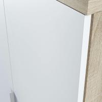 Modelo Oficina, Acabado en Blanco Artik y Roble Canadiense, Medidas - details 2