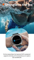 Relojes inteligentes hombre Fitness exterior deporte Seguimiento GPS ritmo cardíaco presión arterial mujer reloj - details 13