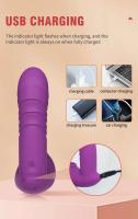 Vibrador de succión de clítoris 2 en 1 con 10 modos, Juguetes sexuales para mujeres, consolador telescópico de 3 velocidades, estimulación del punto G vaginal, producto para adultos - details 5