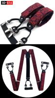 Accesorios de Moda para Hombres Correa de Pantalón en Forma de Y Ancho de 3.5cm 6 Clips - details 19
