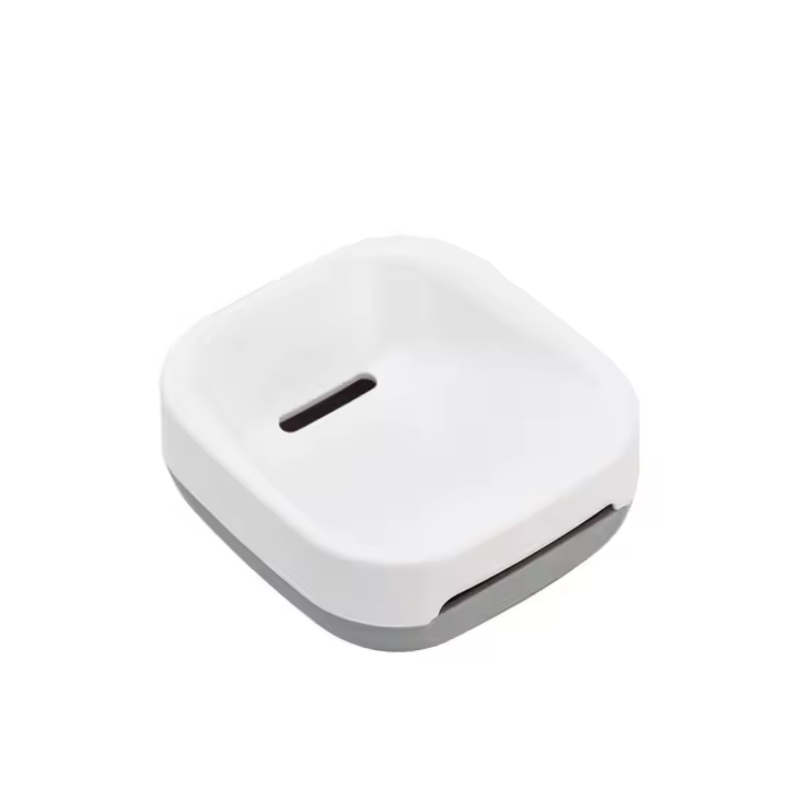 Soportes multifuncionales para cepillos de dientes, soporte de plástico para pasta dental de fácil limpieza, orificios de drenaje duraderos, organizador de almacenamiento para baño - 1