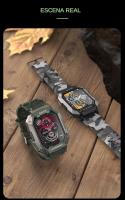 Reloj Inteligente Militar 2024 para Hombres, Smartwatch con Llamadas, Pantalla HD de 1.81
