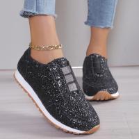 Zapatillas Deportivas Sin Cordones de Moda Otoño 2025 Pisa Fuerte con Tacón Bajo para Mujer - details 7