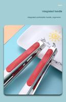 Utensilios De Cocina Para Barbacoa En Acero Inoxidable Herramientas Para Asado Y Camping Resistentes Al Calor Y Fáciles De Limpia - details 3