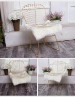 Cojín de felpa de piel sintética para sofá, silla cuadrada pequeña, taburete redondo de mariposa, ventana y suelo, para el hogar - details 9