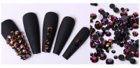 Piedras Preciosas KADS para Arte de Uñas 1500Pcs Rhinestones Flatback Round Crystal Diamond Decoración de Manicura Accesorios de Belleza Artificiales - details 7