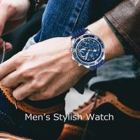 Reloj de cuarzo DUGARY a la moda, cronógrafo para hombre, reloj de pulsera de negocios, resistente al agua, luminoso, con personalidad, reloj piloto Masculino - details 4
