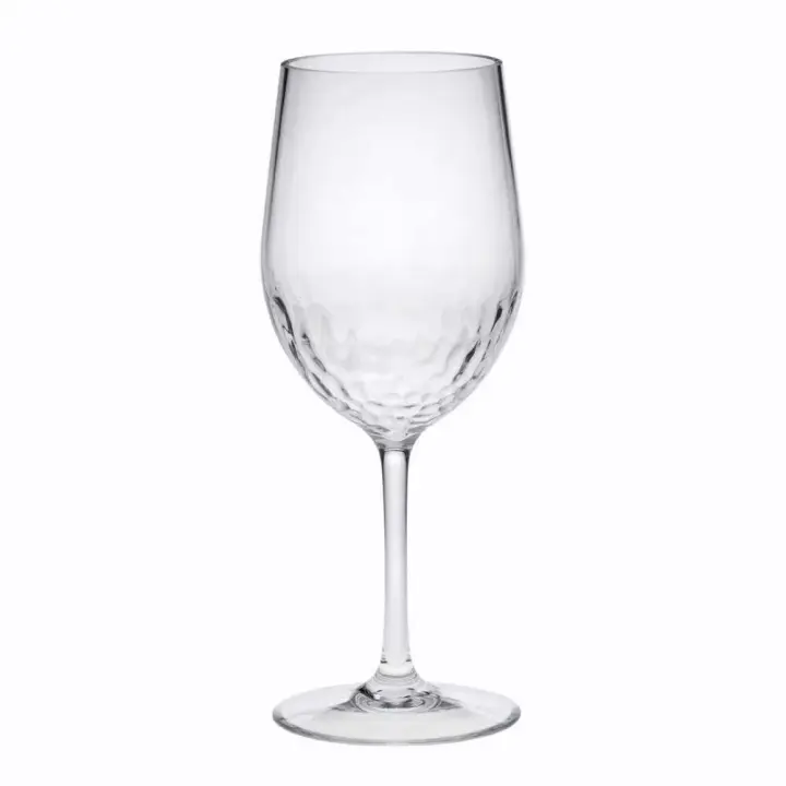 Juego de plástico de 4 (12 oz), juego de vasos Tritan Hammer sin BPA, vasos irrompibles, copas de vino - 1