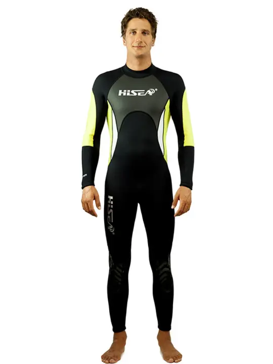 Traje de agua Hisea para hombres de cuerpo completo 3mm neopreno Trajes deportivos para buceo y natación para mujeres y hombres a juego - 1