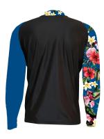 Protección solar para hombres, parte superior de traje de baño de cuello alto, de secado rápido, elástica - details 17