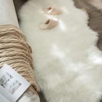Alfombra de Lana Suave para Dormitorio Sala de Estar Alfombra para Coche Sofá Silla Cojín Lavable Alfombra de Piso para Dormitorio - details 11
