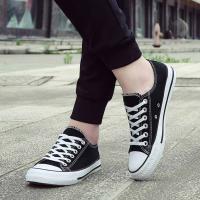 Zapatos de lona de marca para mujer, zapatillas clásicas Unisex, zapatos deportivos informales blancos para primavera y verano, zapatillas planas para caminar a la moda al aire libre - details 18