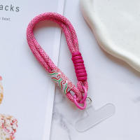 Nuevo cordón Universal tejido a mano para teléfono móvil, cordón Universal para muñeca, correa de mano de cuerda corta, colgante decorativo - details 9