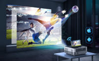 Proyector LCD 4K Q6 Potente, 1080P, Soporte HDMI, Control Remoto, Hazte con él en Casa - details 7