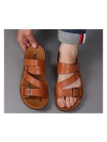 Sandalias de gran tamaño para hombre 2025, nuevas sandalias casuales versátiles de verano para hombre y zapatos de playa de doble uso. - details 0