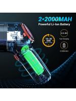 Aspiradora portátil de mano para coche y hogar, Mini aspiradora inalámbrica en seco y húmedo, máquina de limpieza de Polvo y Arena - details 5
