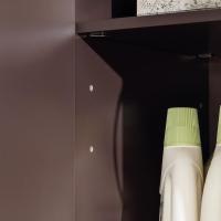 Mueble de Baño Colgante Armario de Pared con Estantes Ajustables Impermeable para Baño, Cocina o Lavadero Blanco 60x30x60 cm - details 32