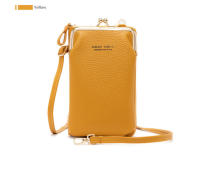 Mini Bolso Cruzado de Moda Bolsillo de Cuero para Teléfono y Cartera Bolsos de Viaje para Mujeres - details 10