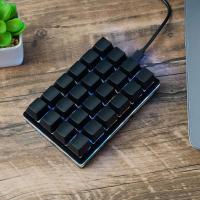 Keypad 24 Keys Black USB DIY Shortcut Function Custom Programmable nical For Gaming Keyboard - details 3