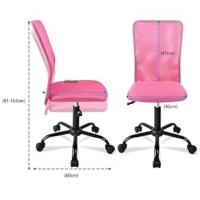 T-LoVendo TLV-1265 Silla de Oficina de Malla Giratoria Sin reposabrazos, detalles.