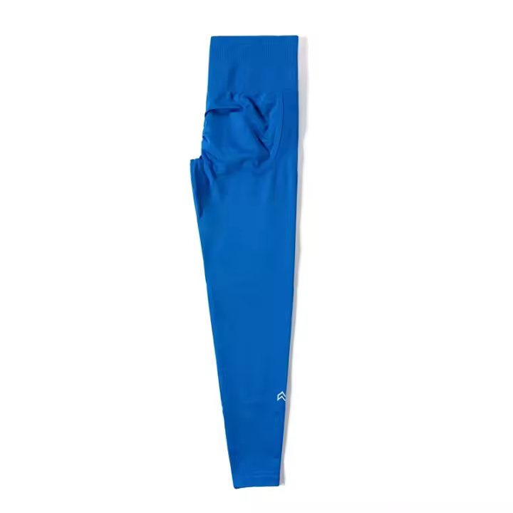 Mallas ajustadas sin costuras para mujer, pantalones de Yoga de entrenamiento, trajes suaves de cintura alta, ropa deportiva de Fitness, novedad - 1
