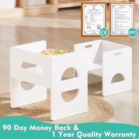 Set de Mesa y Sillas Montessori para Bebés de 1-3 Años Ajustable en Altura - details 20