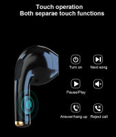 Auriculares inalámbricos  Bluetooth 5,0 estéreo HiFi música con micrófono Cancelación de ruido toque inteligente de larga duración para todos los teléfonos inteligentes - details 5