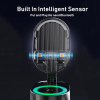 Altavoz Bluetooth de inducción inteligente 3 en 1, soporte de teléfono ajustable, Sonido Envolvente 9D, Banco de energía portátil para teléfonos, dispositivos de tableta - details 5