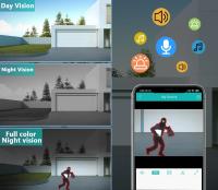 ANSVICAM Cámara de Seguridad Inalámbrica 4K 8MP Lente Doble Visión Nocturna Seguimiento Automático - details 6