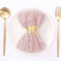 Set de 12 Pañuelos de Mantel de Queso de Gasa Pañuelos de Mesa de Cena para Hogar, Boda, Día de San Valentín, Evento Hecho en China - details 14